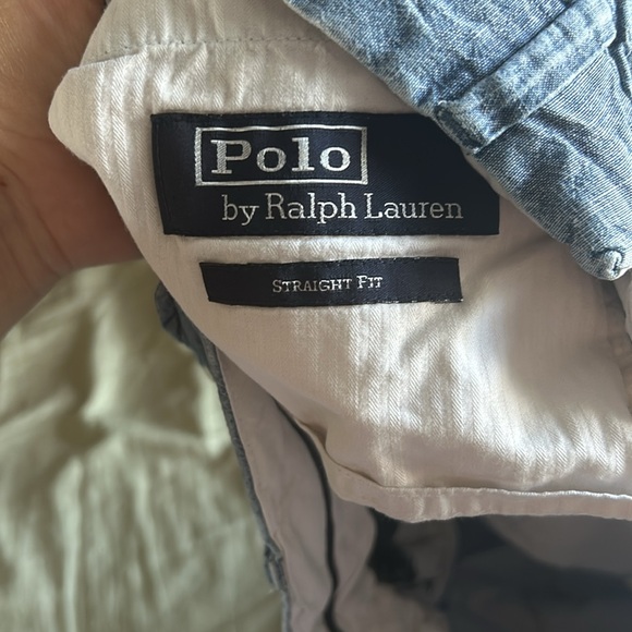 Polo Ralph Lauren Chambray Blue Shorts - 33 - Picture 3 of 4